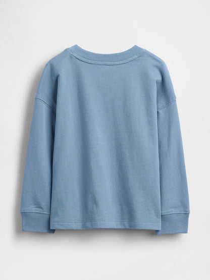 Açık Mavi Gap Logo T-shirt