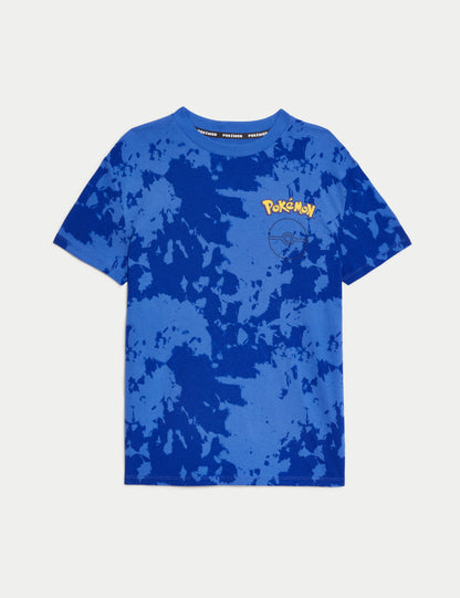 Saf Pamuklu Pokemon™ Desenli T-shirt (6-16 Yaş)