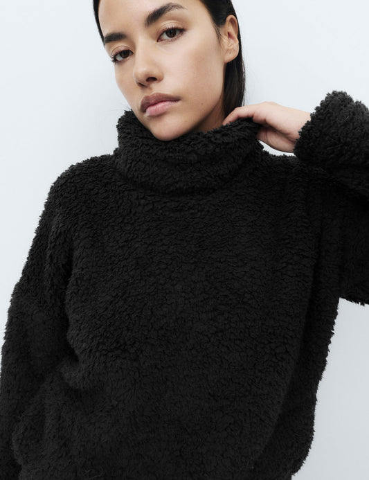 Yumuşak Teddy Sweatshirt
