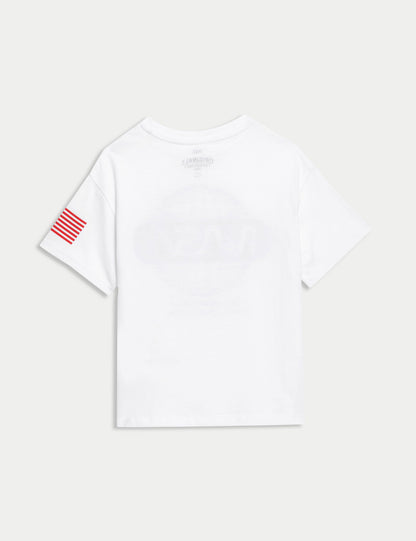 Saf Pamuklu Nasa™ T-shirt (2-8 Yaş)