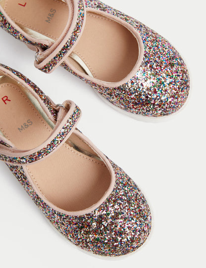 Glitter Mary Jane Ayakkabı
