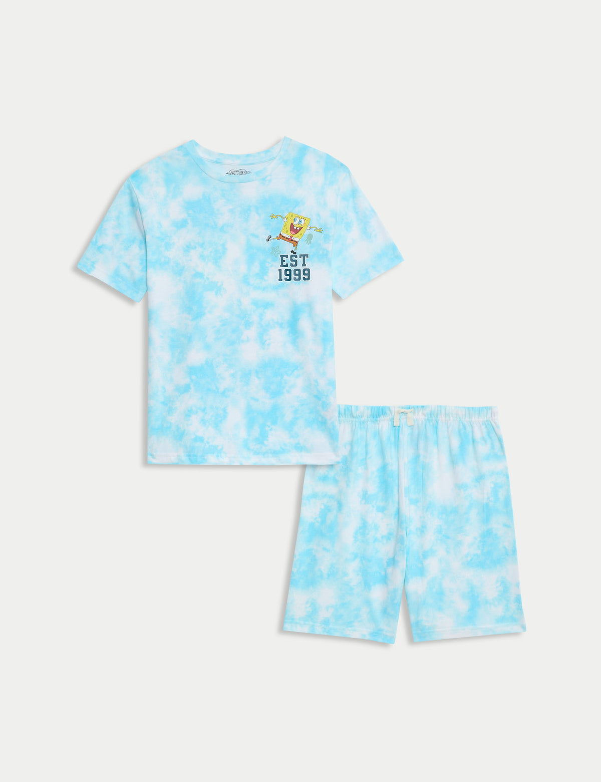Saf Pamuklu Spongebob Karepantolon™ Pijama Takımı (6-16 Yaş)