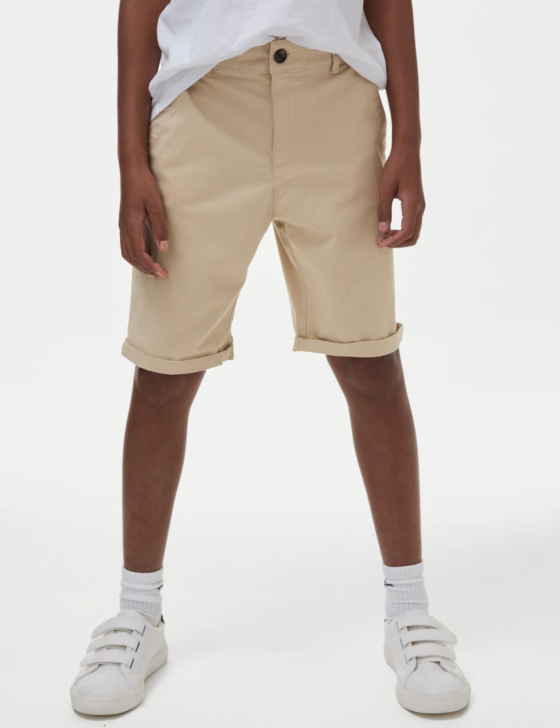 Regular Fit Chino Şort (6-16 Yaş)