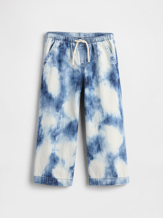 Denim Mavi Baggy Jean Pantolon
