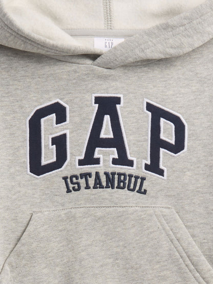 Gri Babygap Rahat Logo Sweatshirt