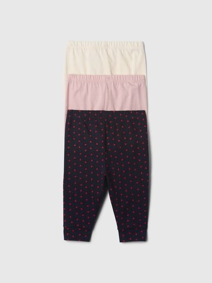 Pembe First Favorites Pull-on 3'lü Pantolon Seti