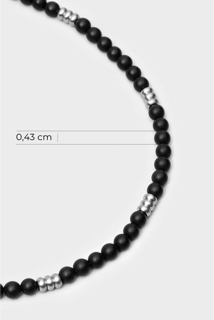 Modern Stil 55 Cm Çelik Erkek Kolye 02422800255