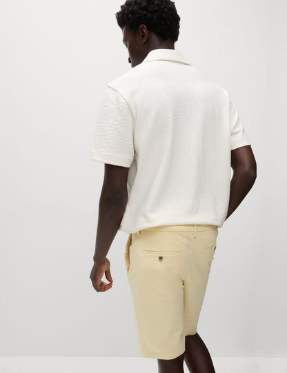 Regular Fit Streç Chino Şort