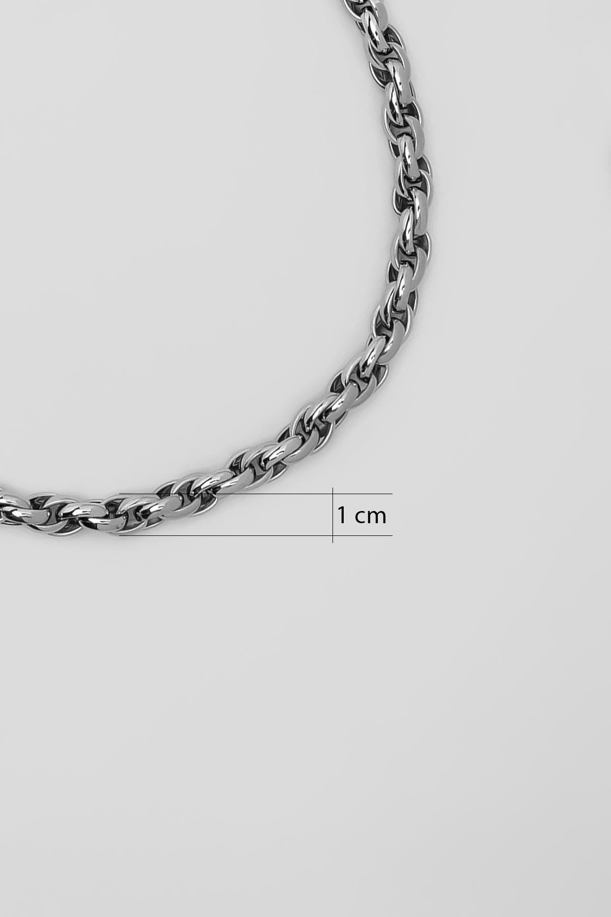 Klasik 60 Cm Erkek Çelik Kolye 02433679960