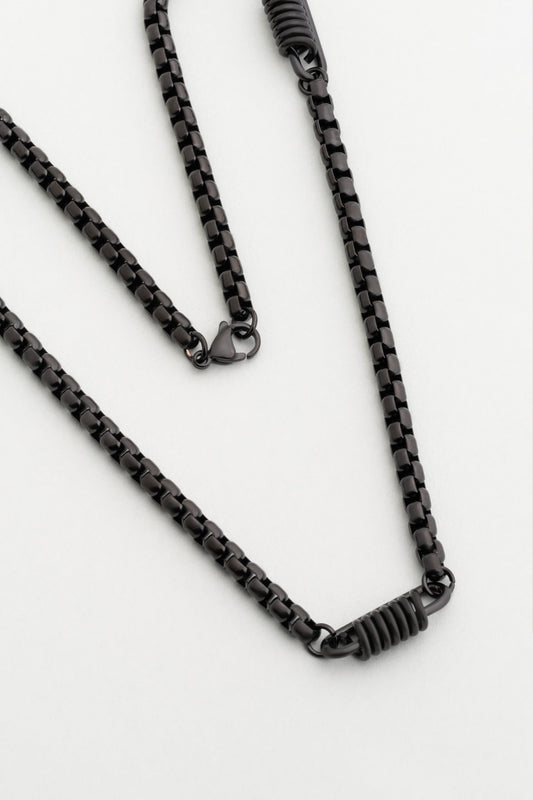 Modern Dizayn Zincir Çelik Erkek Kolye 02433700251