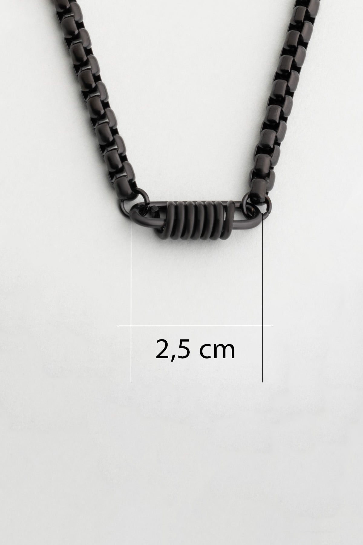 Modern Dizayn Zincir Çelik Erkek Kolye 02433700251