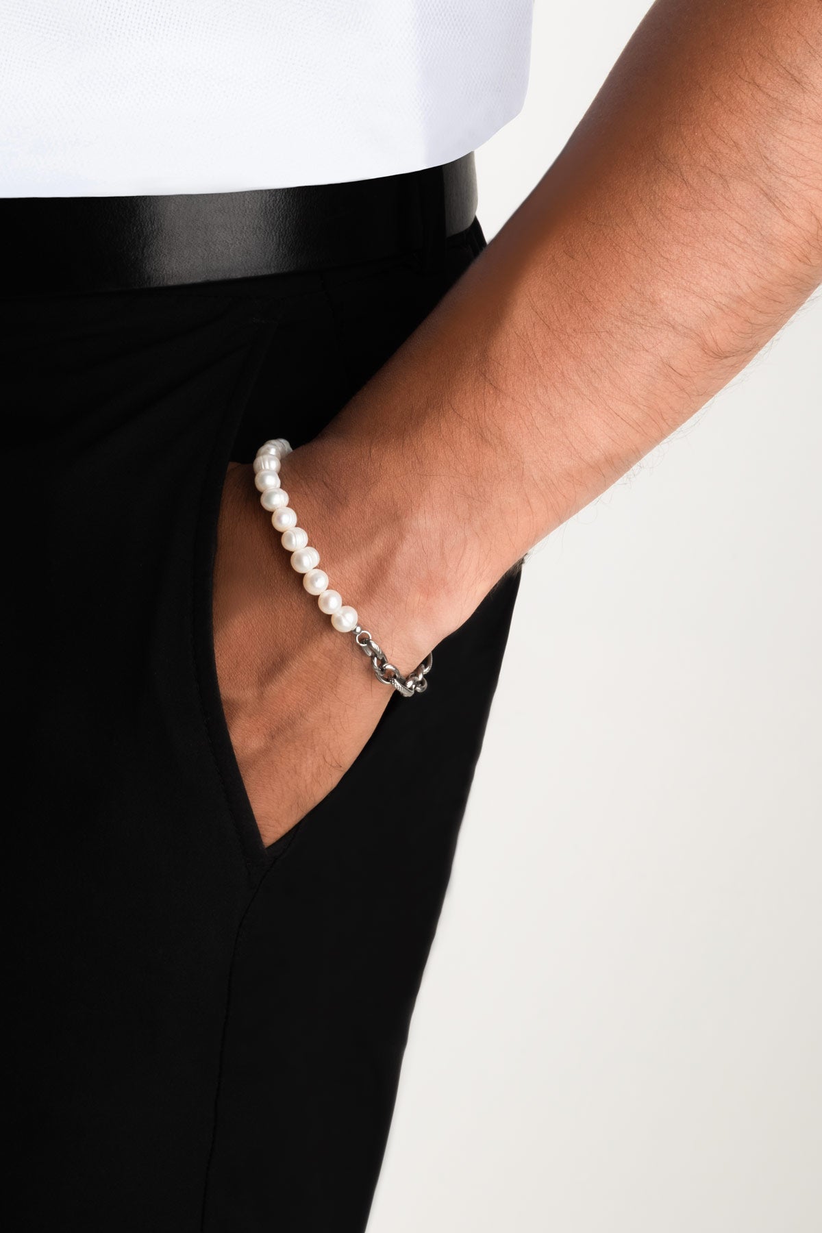 Inci Taşlı 19 Cm Çelik Erkek Bileklik 02438036219