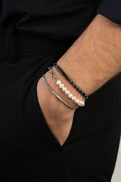 Inci Taşlı 19 Cm Çelik Erkek Bileklik 02438036219