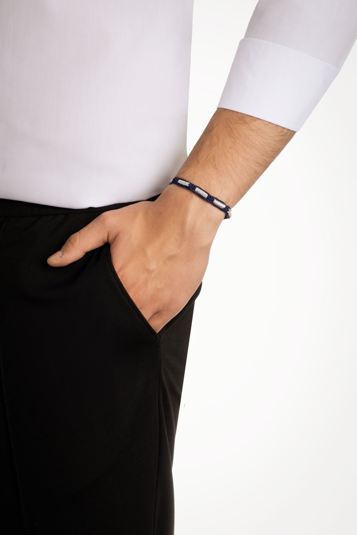 Hematit Taşlı Erkek Çelik Bileklik 02438271299