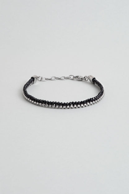 Spinel Taşlı 22 Cm Çelik Erkek Bileklik 02439870299