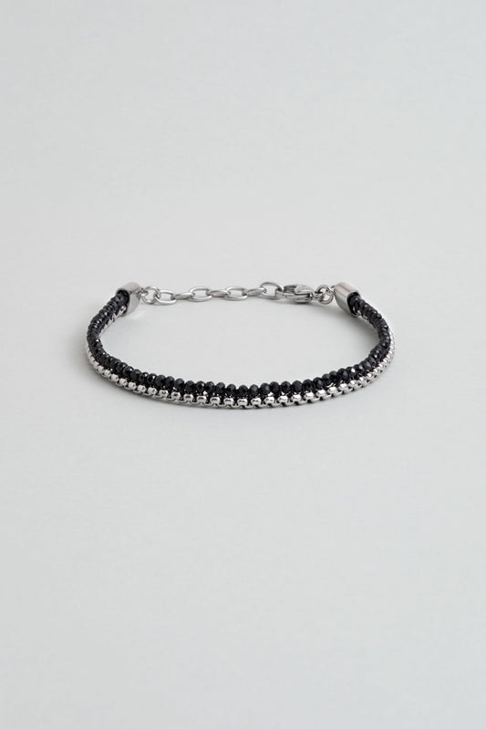 Spinel Taşlı 22 Cm Çelik Erkek Bileklik 02439870299