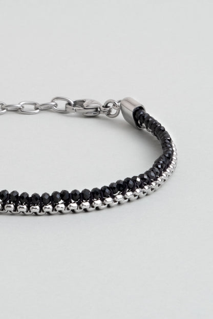 Spinel Taşlı 22 Cm Çelik Erkek Bileklik 02439870299