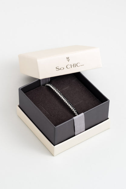 Spinel Taşlı 22 Cm Çelik Erkek Bileklik 02439870299