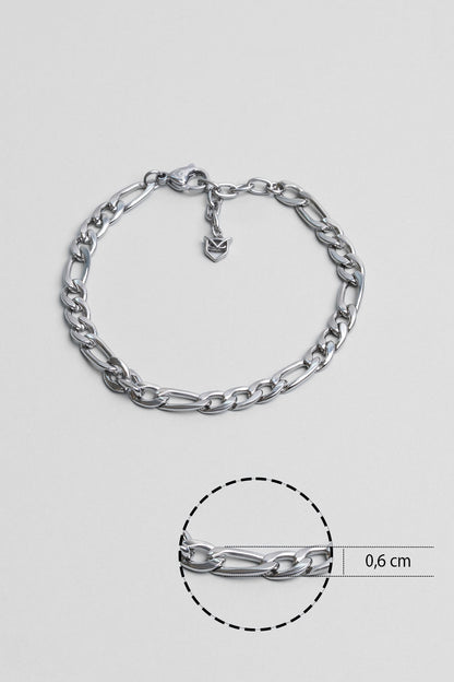 Kahverengi Hematit Taşlı Ayarlanabilir Erkek Çelik Üçlü Bileklik Seti 02441421199