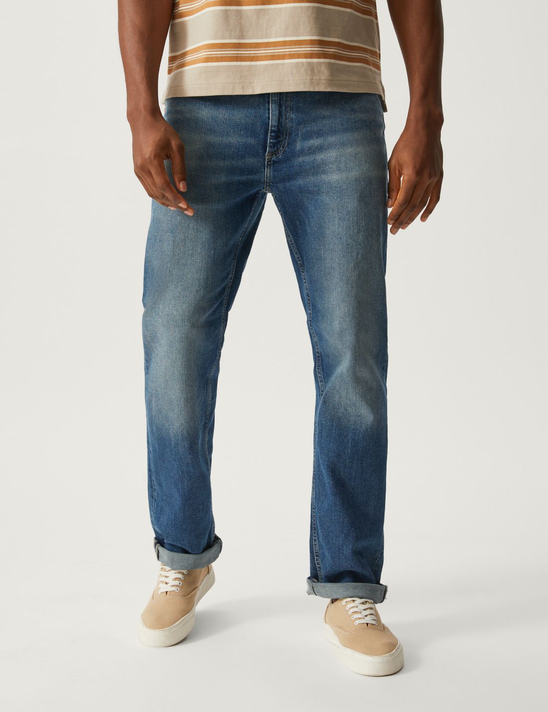 Straight Fit Jean Pantolon