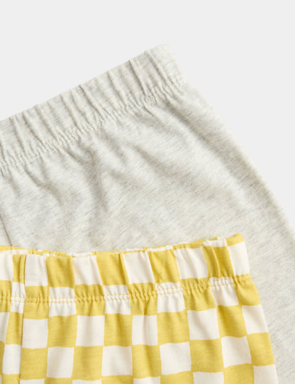 Saf Pamuklu Tokyo Desenli Pijama Takımı