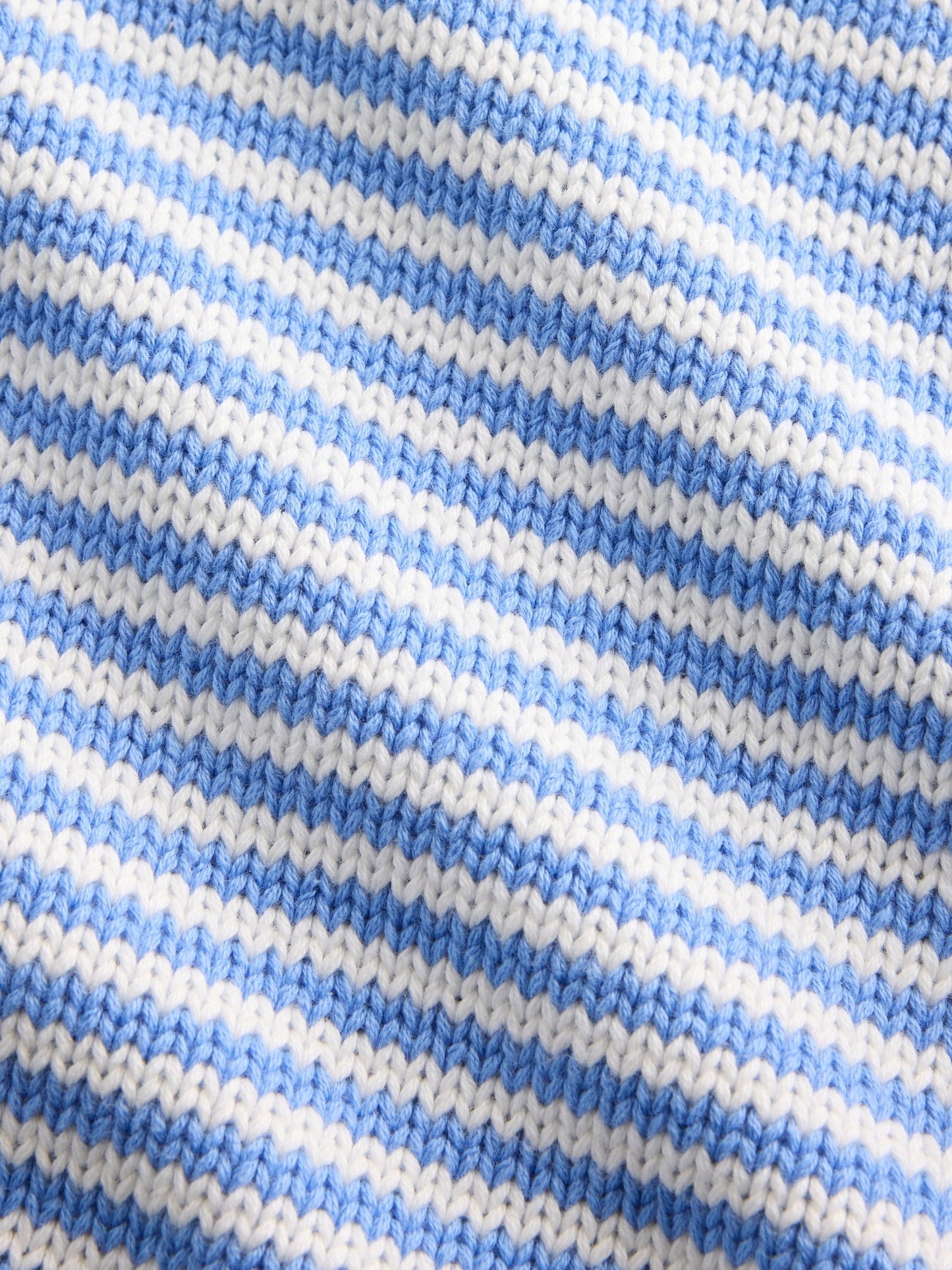 Açık Mavi 100% Pamuk Rollneck Kazak