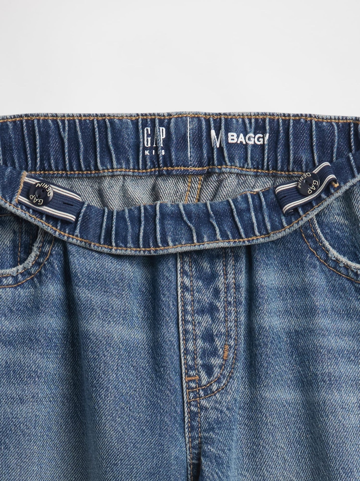 Mavi Low Rise Easy Wide-leg Baggy Jean