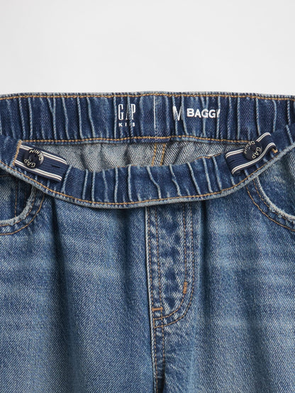 Mavi Low Rise Easy Wide-leg Baggy Jean