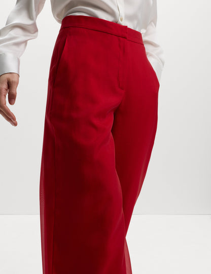 Organza Geniş Paça Pantolon