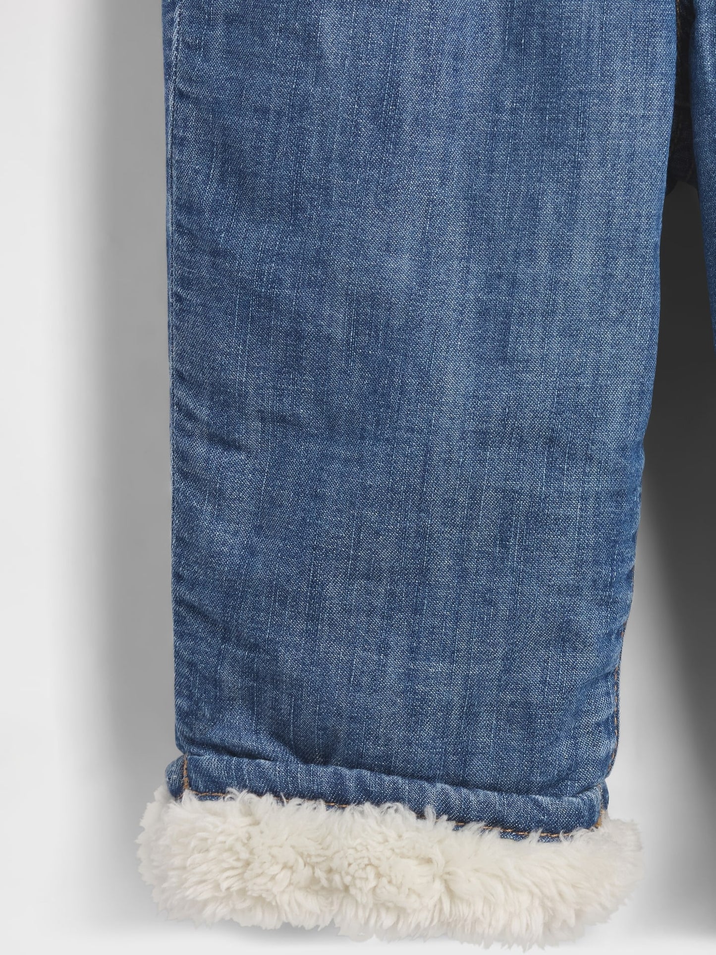 Mavi Sherpa Astarlı Pull-on Barrel Jean Pantolon