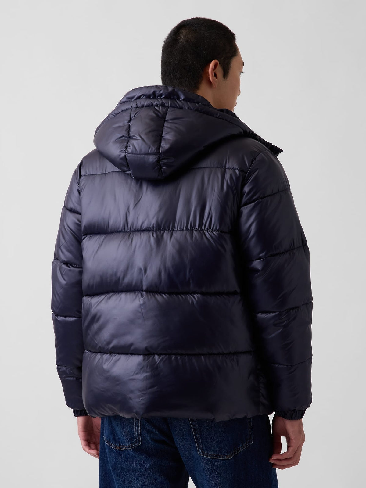 Kahverengi Recycled Heavyweight Puffer Şişme Mont