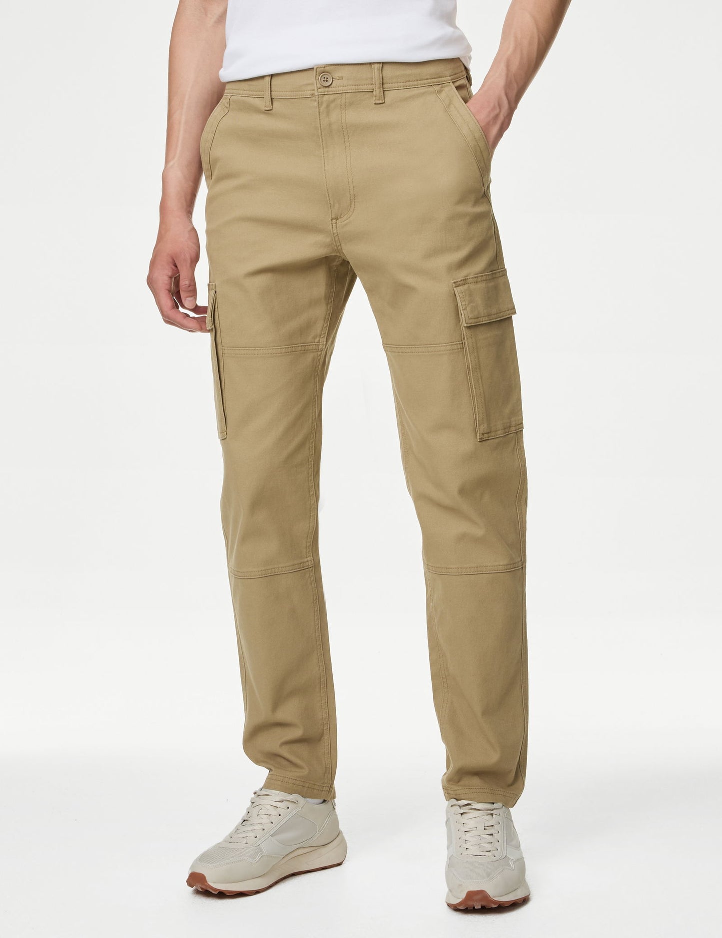 Tapered Fit Kargo Pantolon