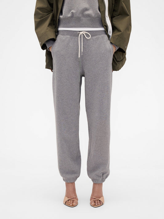 Gri Gap × Victoria Beckham Heavyweight Fransız Havlu Kumaş Jogger Eşofman Altı