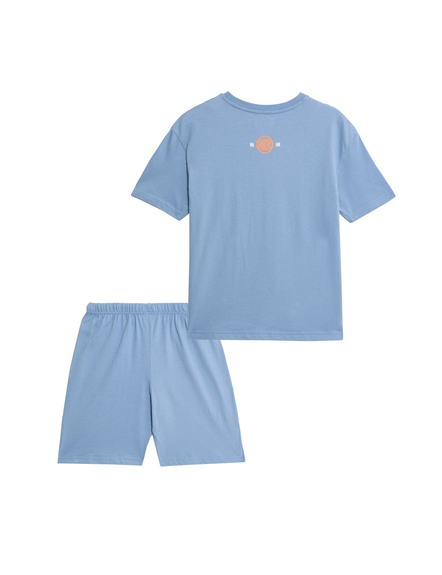 Saf Pamuklu New York knicks:trade_mark: Pijama Takımı (3–16 Yaş)