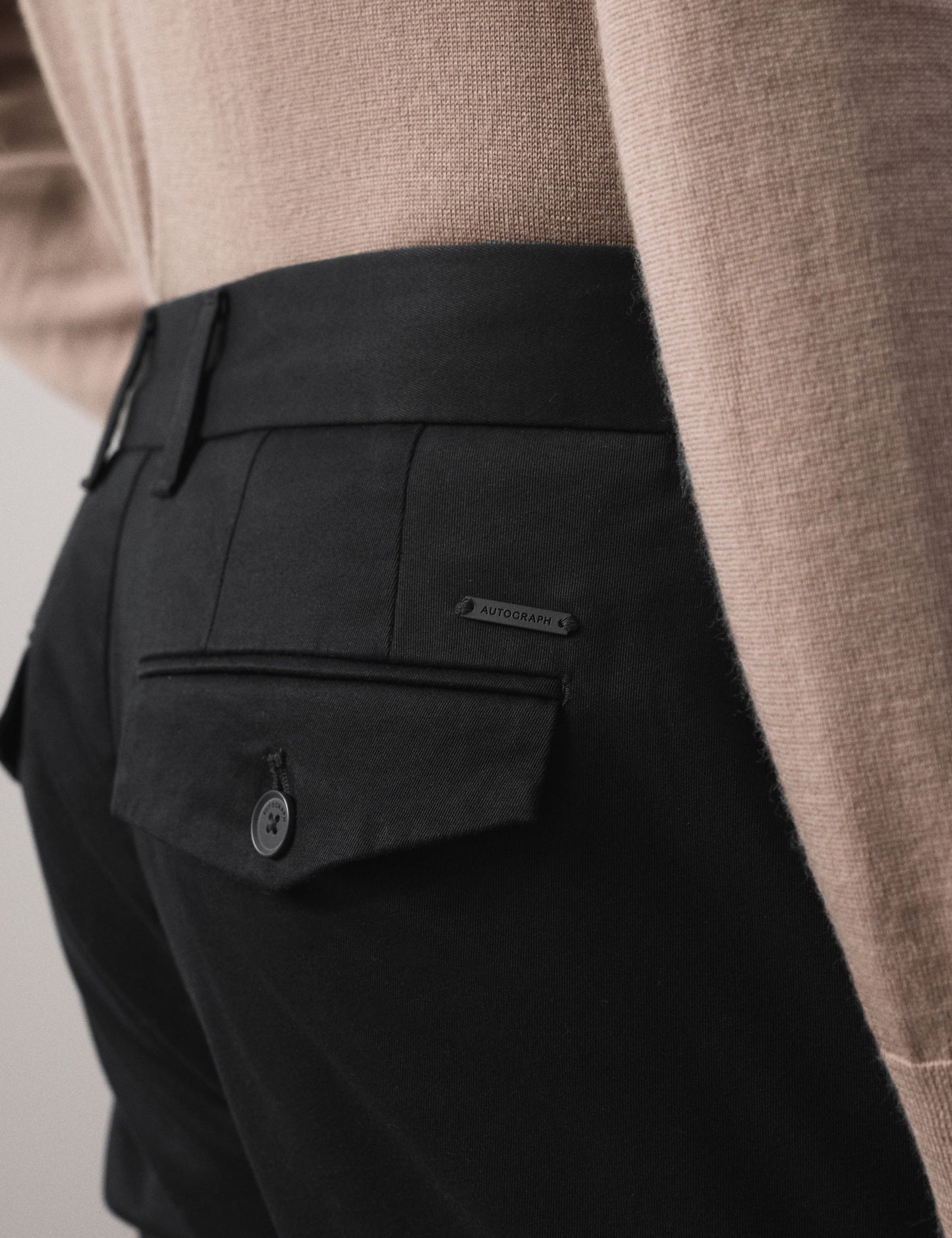 Pamuk Karışımlı Slim Fit Pantolon