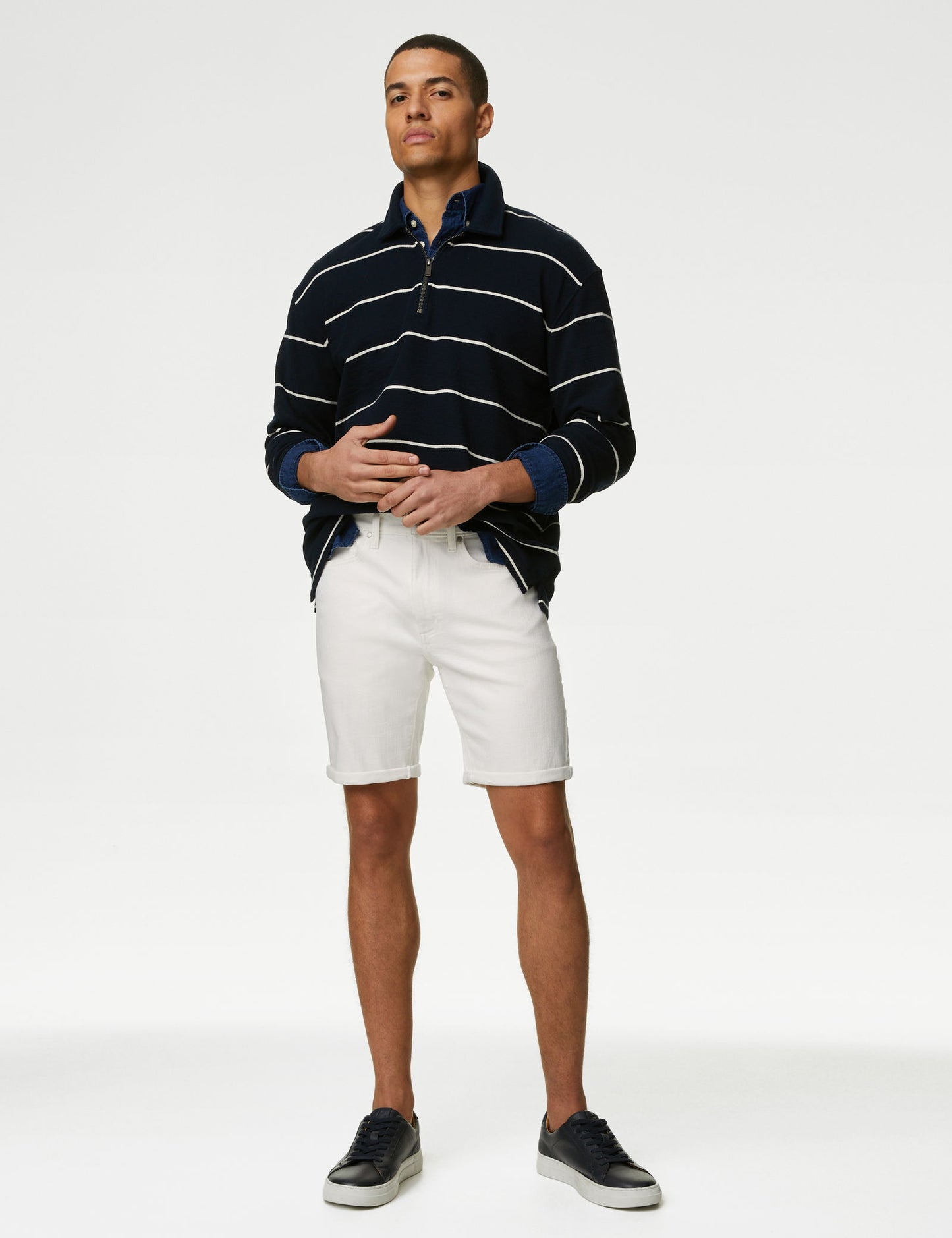 Regular Fit Denim Şort