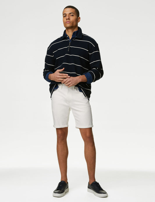Regular Fit Denim Şort