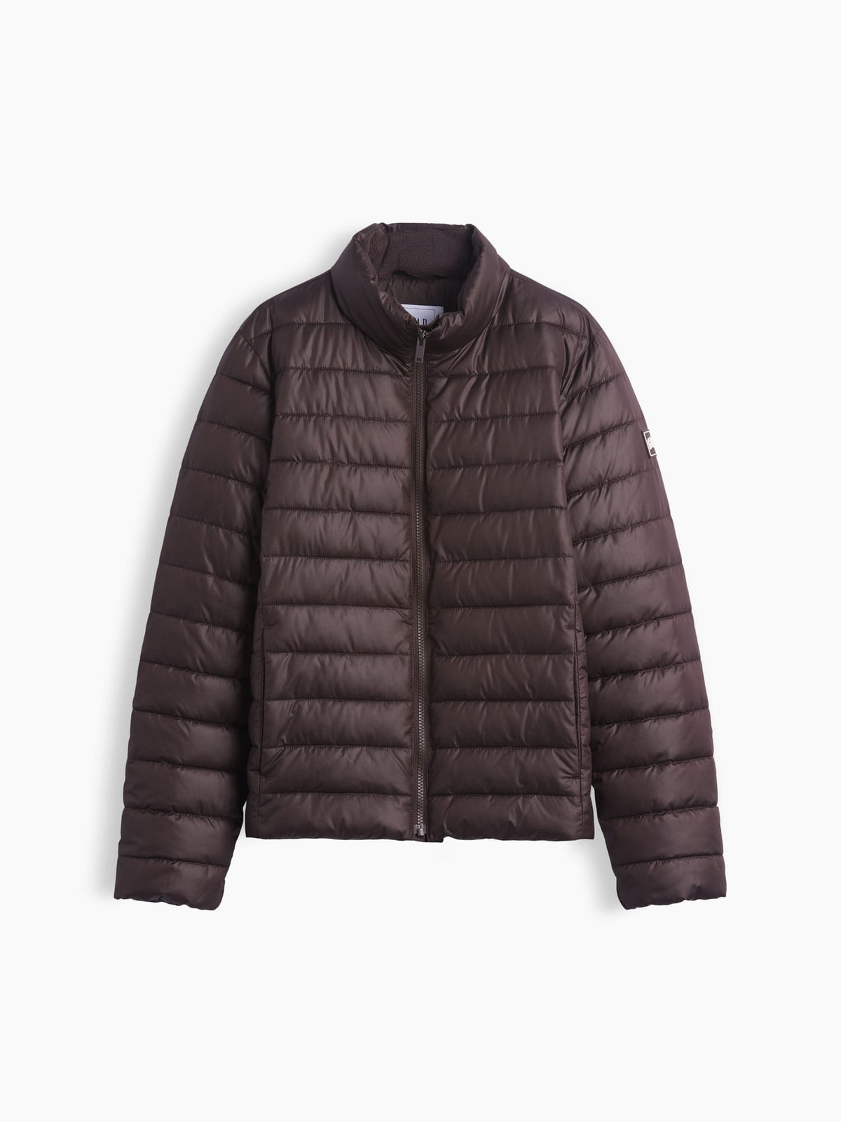 Siyah Relaxed Puffer Şişme Mont