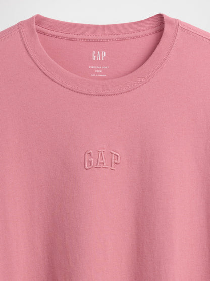 Açık Kırmızı Everyday Soft Gap Mini Logo T-shirt