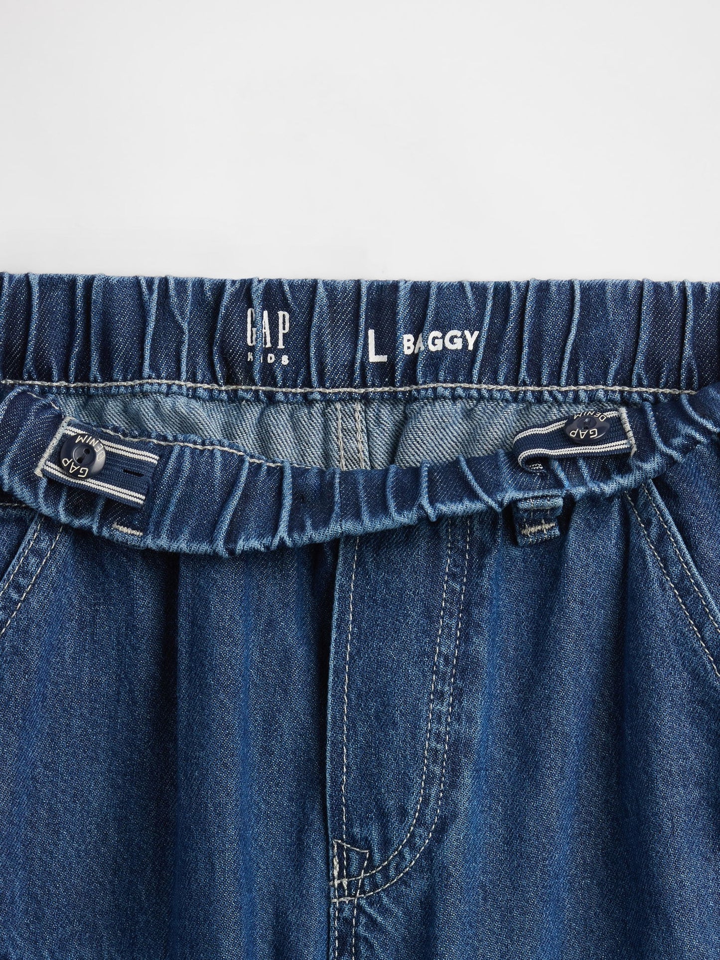 Koyu Mavi Baggy Carpenter Jean Pantolon
