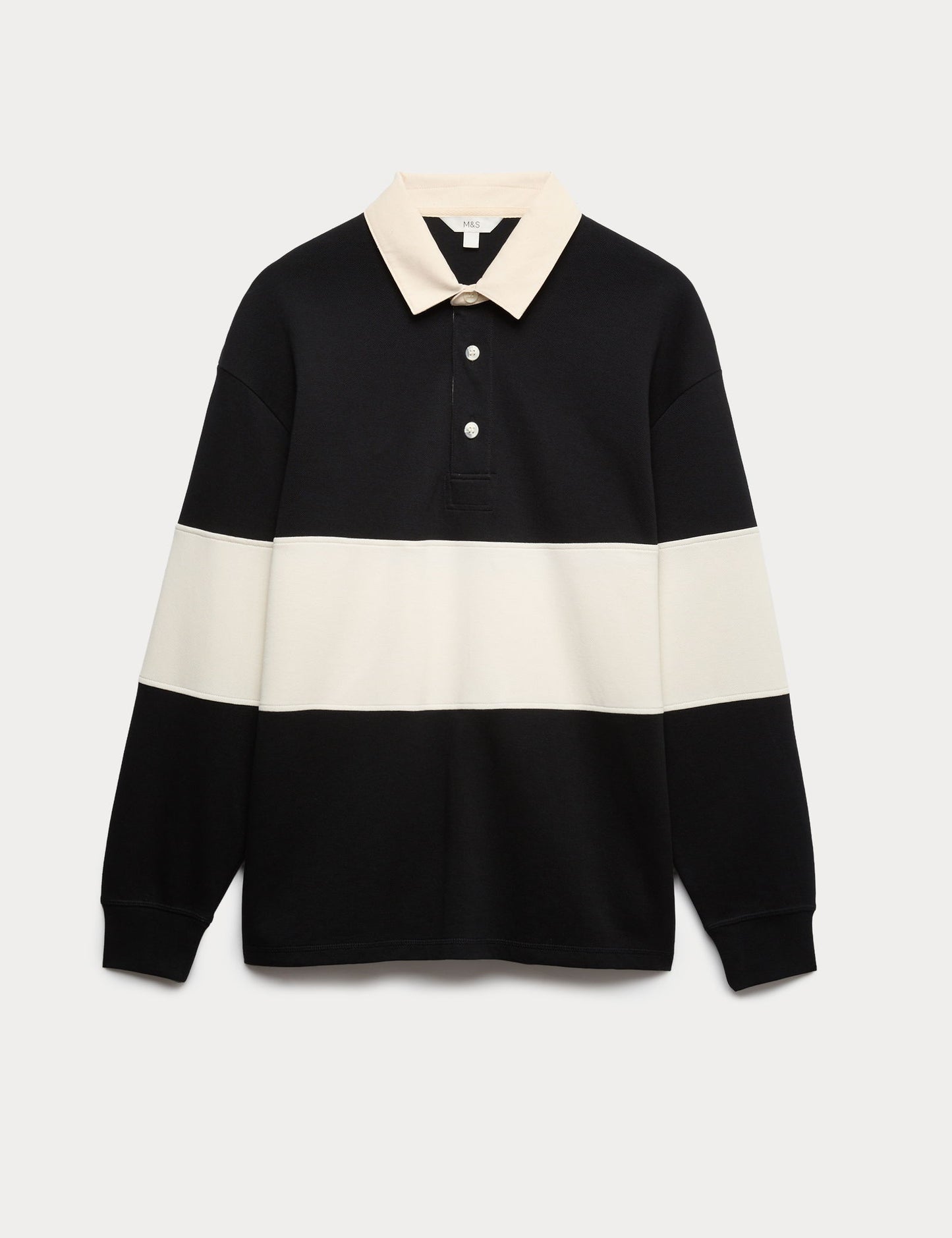 Çizgili Rugby Sweatshirt