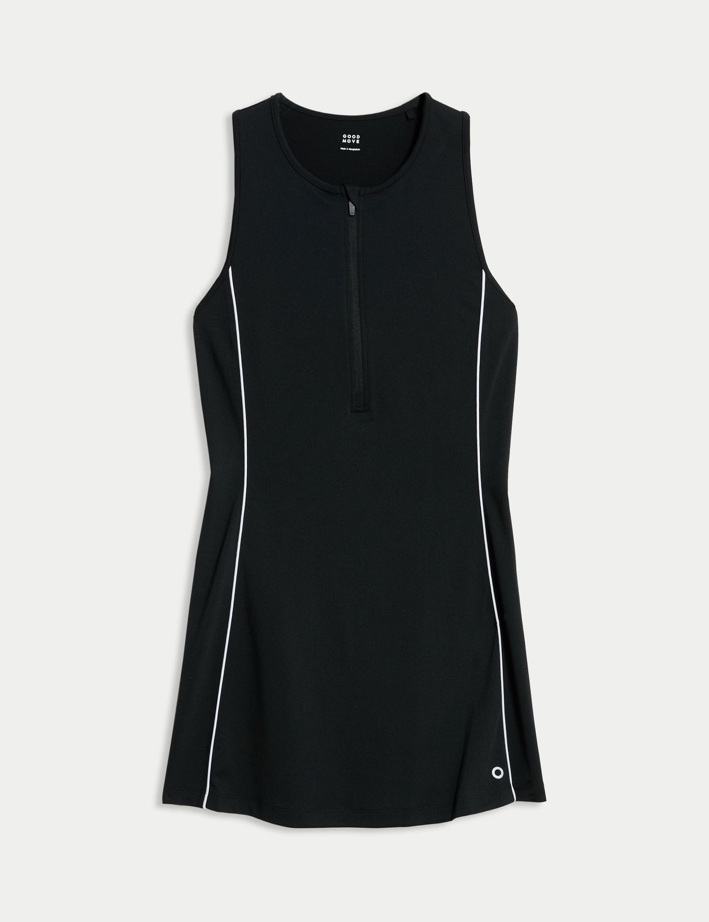 Racerback Yuvarlak Yaka Tenis Elbisesi
