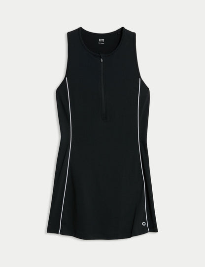 Racerback Yuvarlak Yaka Tenis Elbisesi