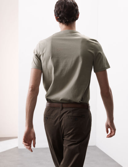 Pure Supima® Slim Fit Premium Pamuklu T-shirt