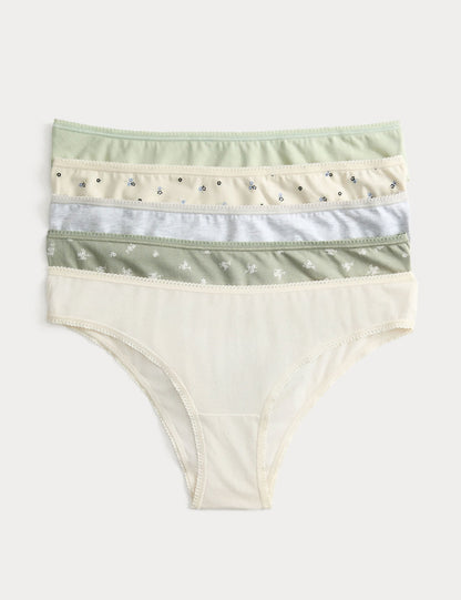 5'li Cotton Lycra:registered: Brazilian Külot Seti