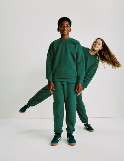 Pamuk Karışımlı Slogan Sweatshirt (6-16 yaş)