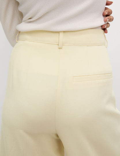 Wide Leg Dokuma Pantolon