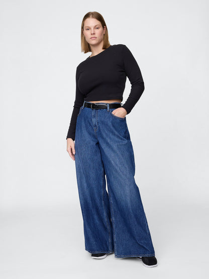 Mavi Low Rise Extra Baggy Jean Pantolon