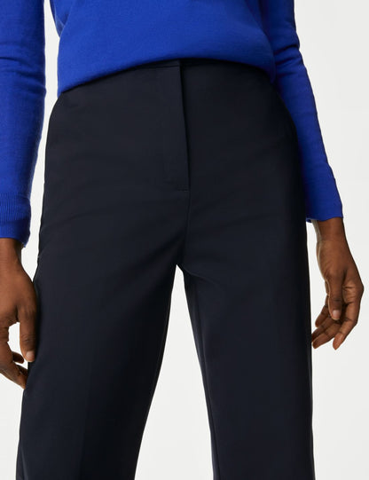 Slim Fit Yüksek Bel Pantolon