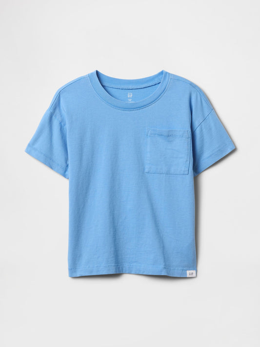 Mavi Cepli T-Shirt